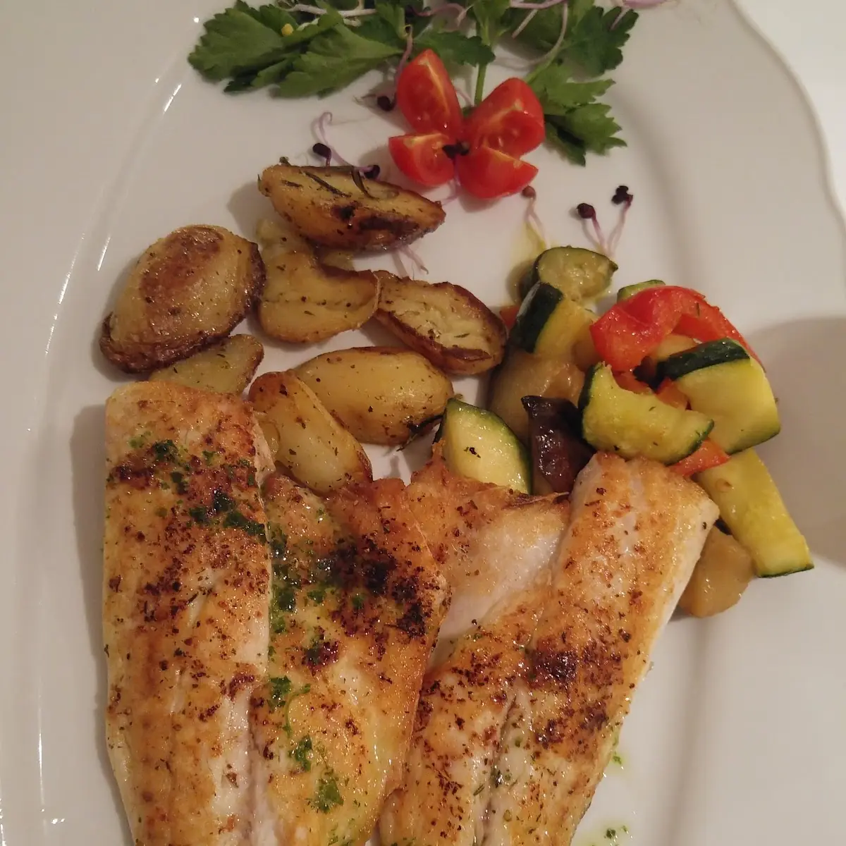 Dorade Mit Gemüse