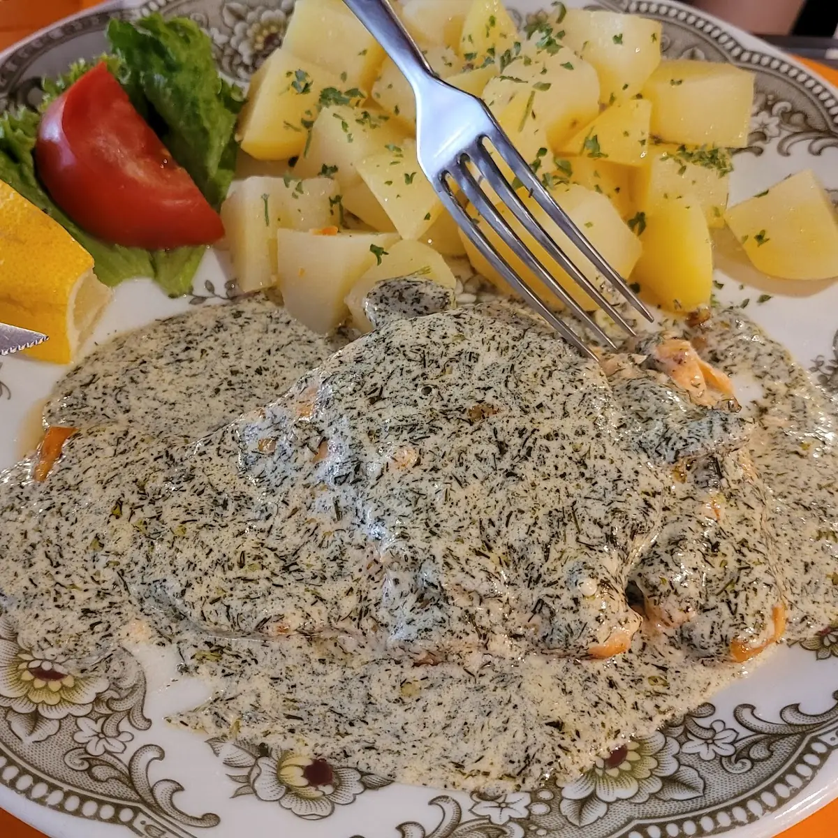 Lachsfilet