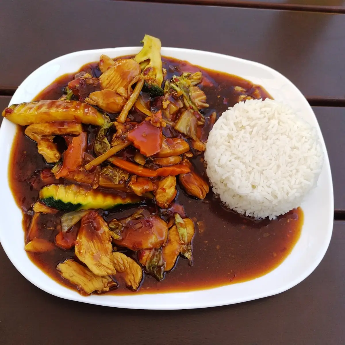 Huhn Mit Gemüse