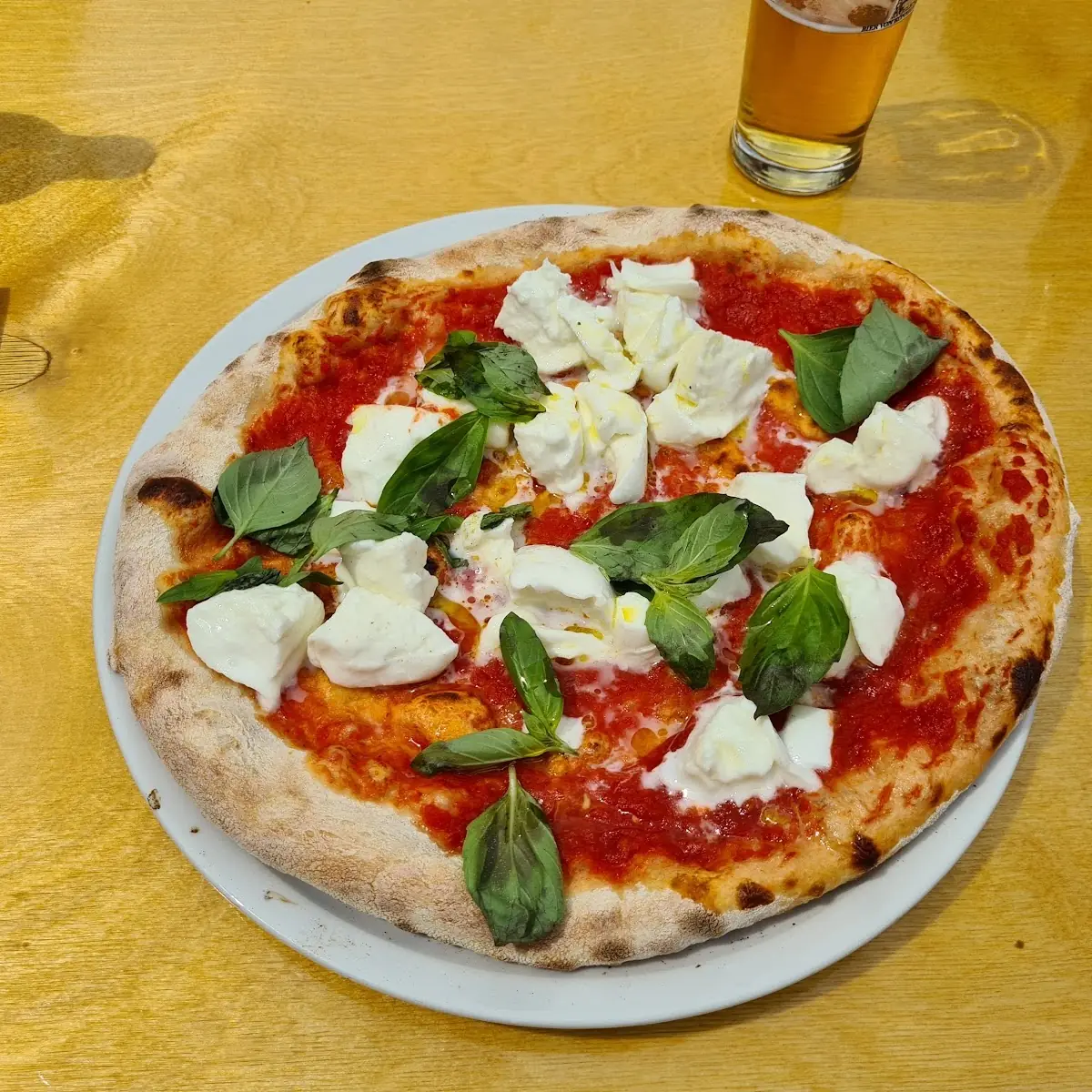 Pizza Mit Büffelmozarella