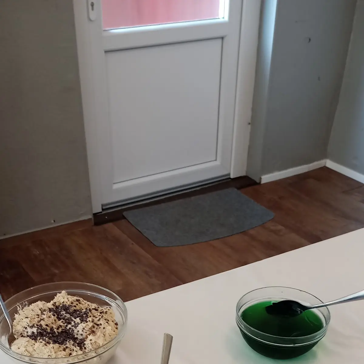 Schokoladen Pudding Wackelpudding Stracciatella Pudding