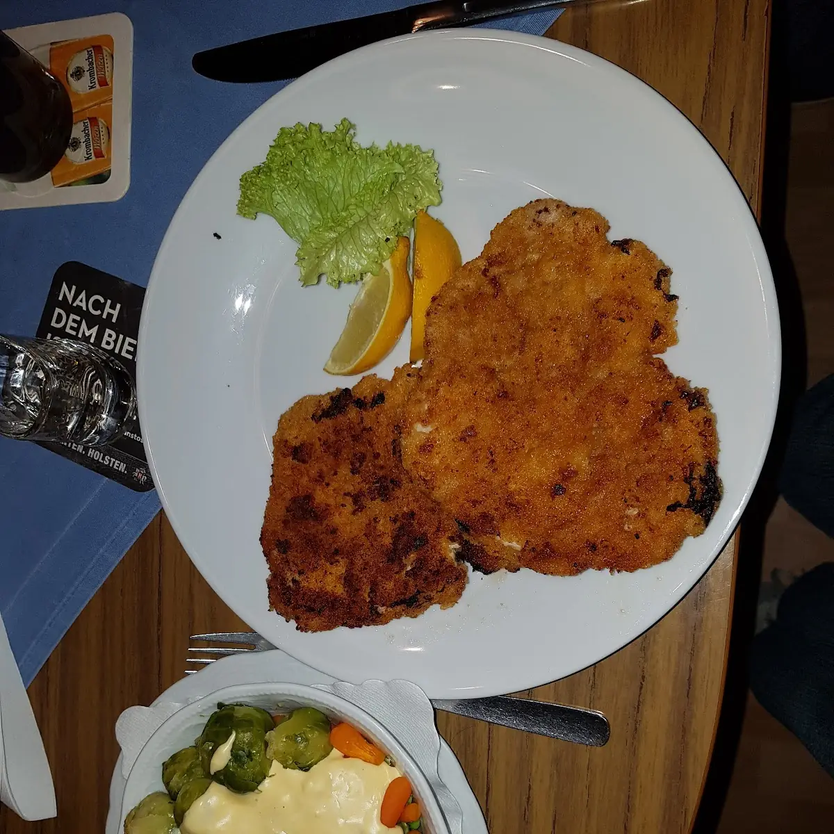 Schnitzel Mit Gemüse