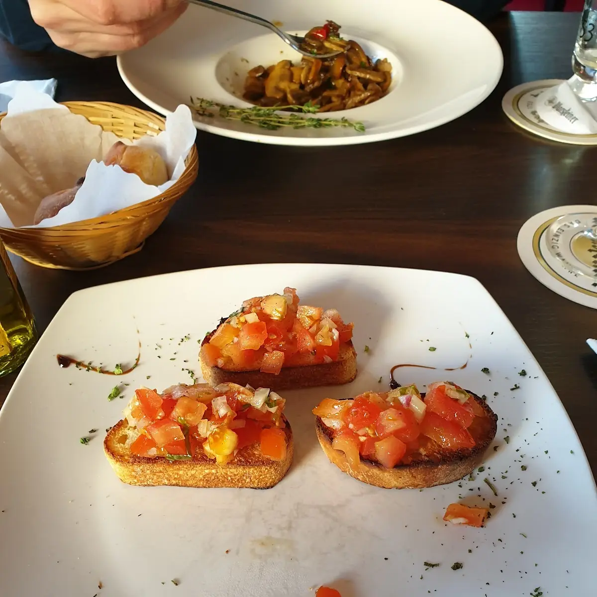 Brushetta, Ristorante Sugo