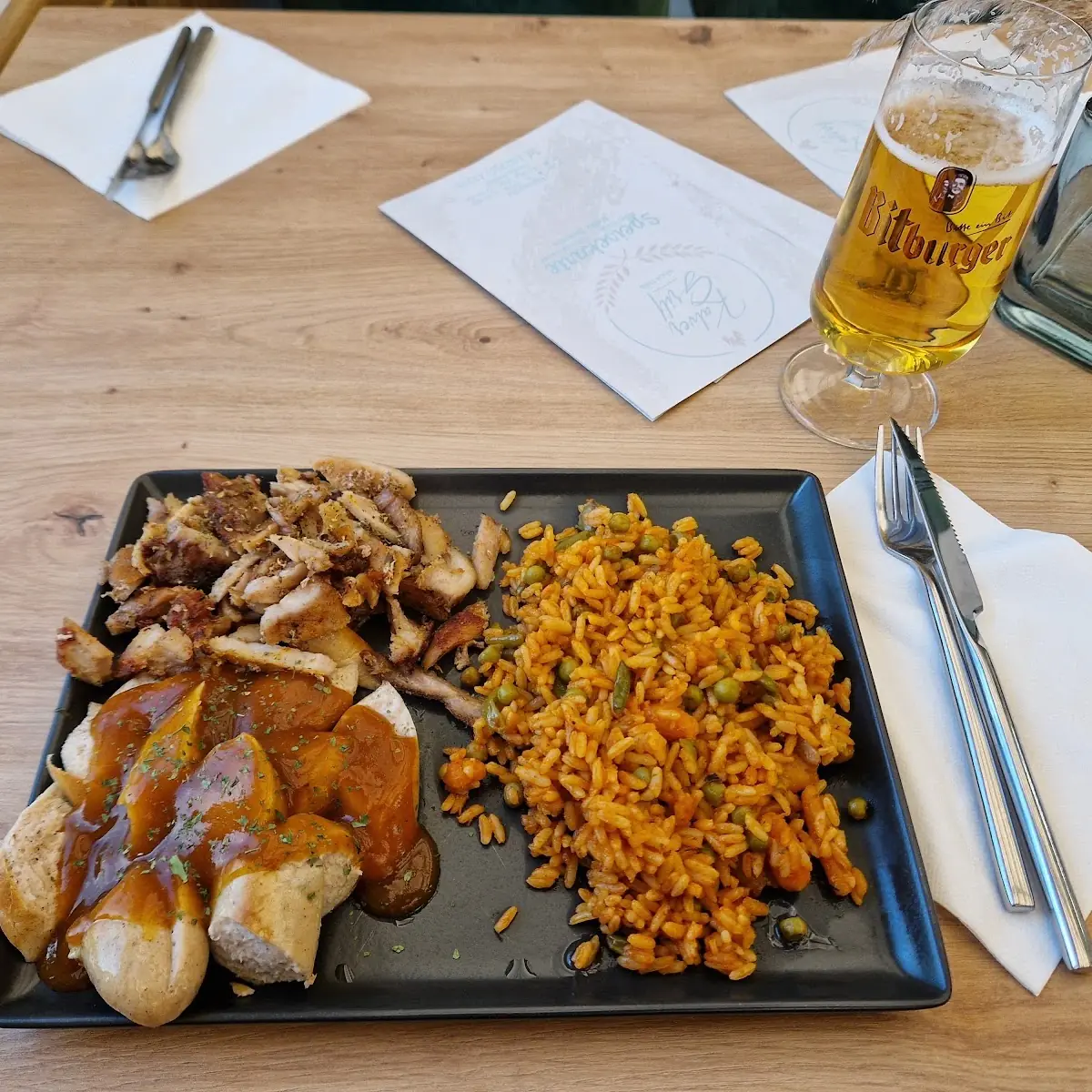 Jägerwurst Mit Reis
