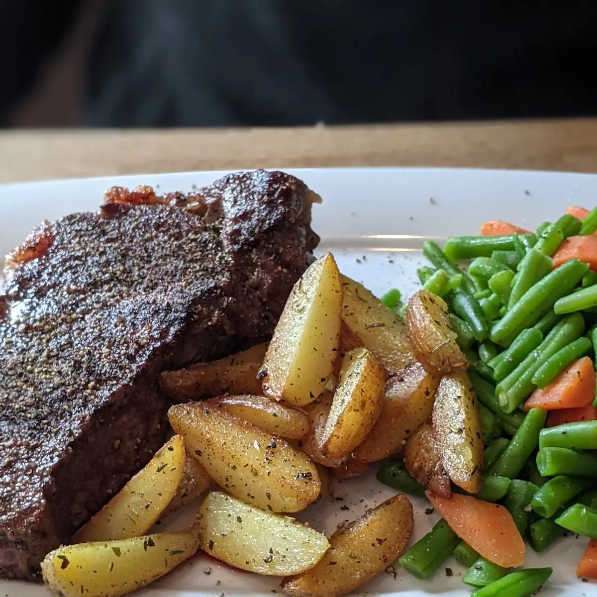 Rumpsteak Mit Gemüse