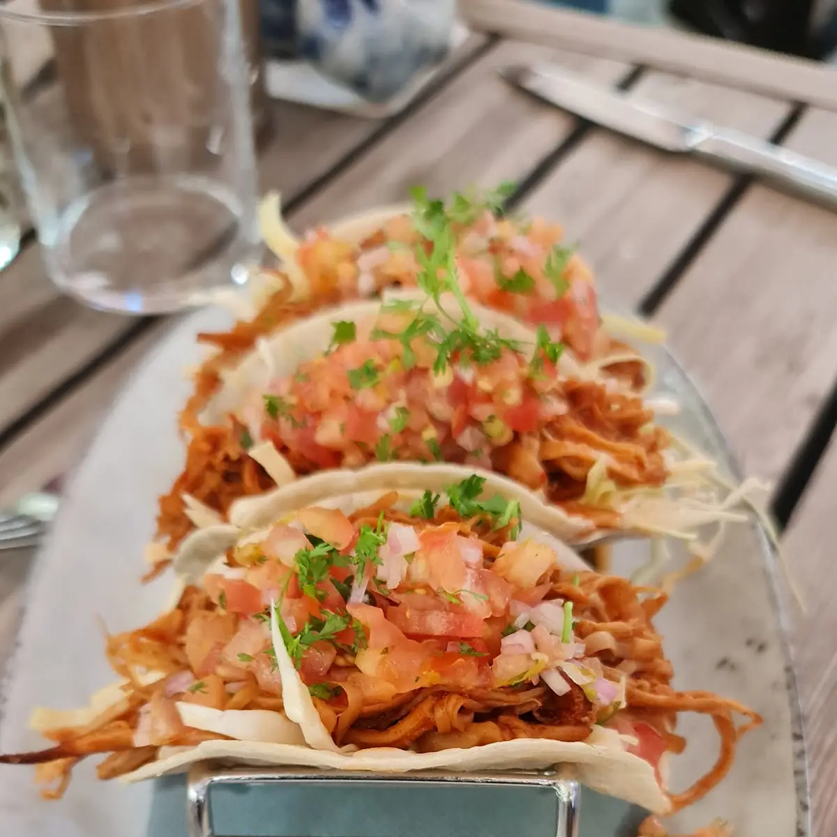 Pulled Duck Tacos