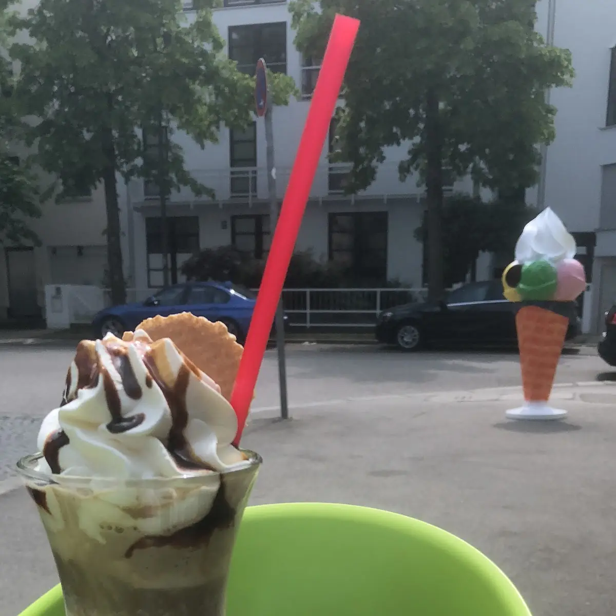Eiskaffee Oder Eisschokolade, La Gelateria Romana