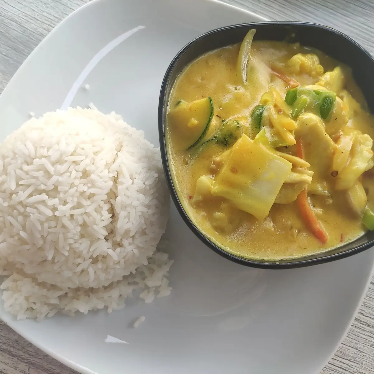 Hühnchen Mit Curry
