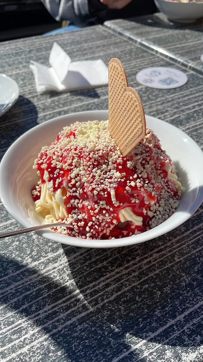 Spaghetti-Eis