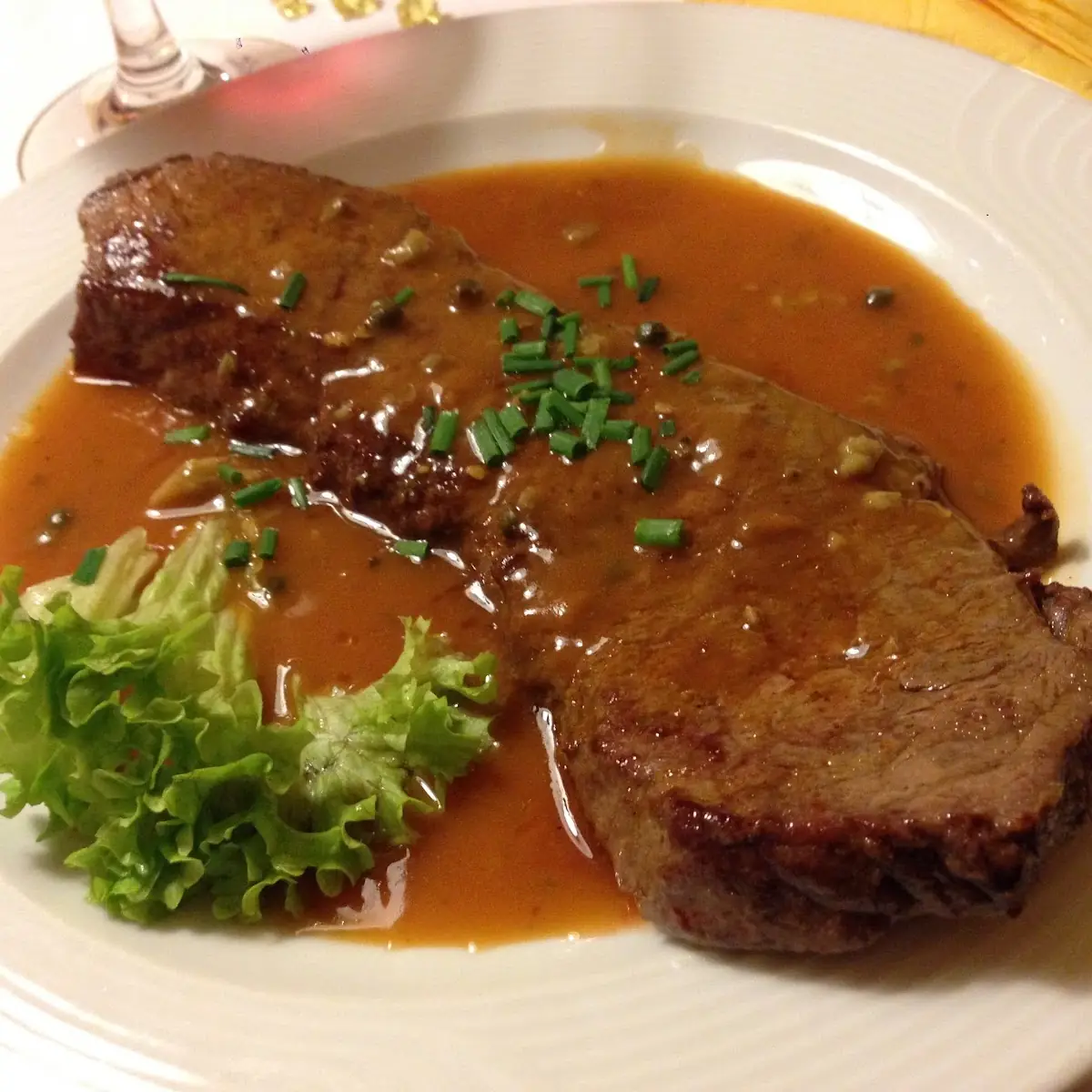 Pfefferrahmschnitzel