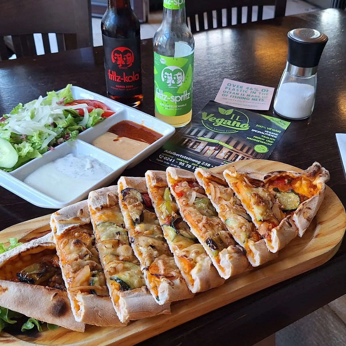 Pide Mit Gemüse