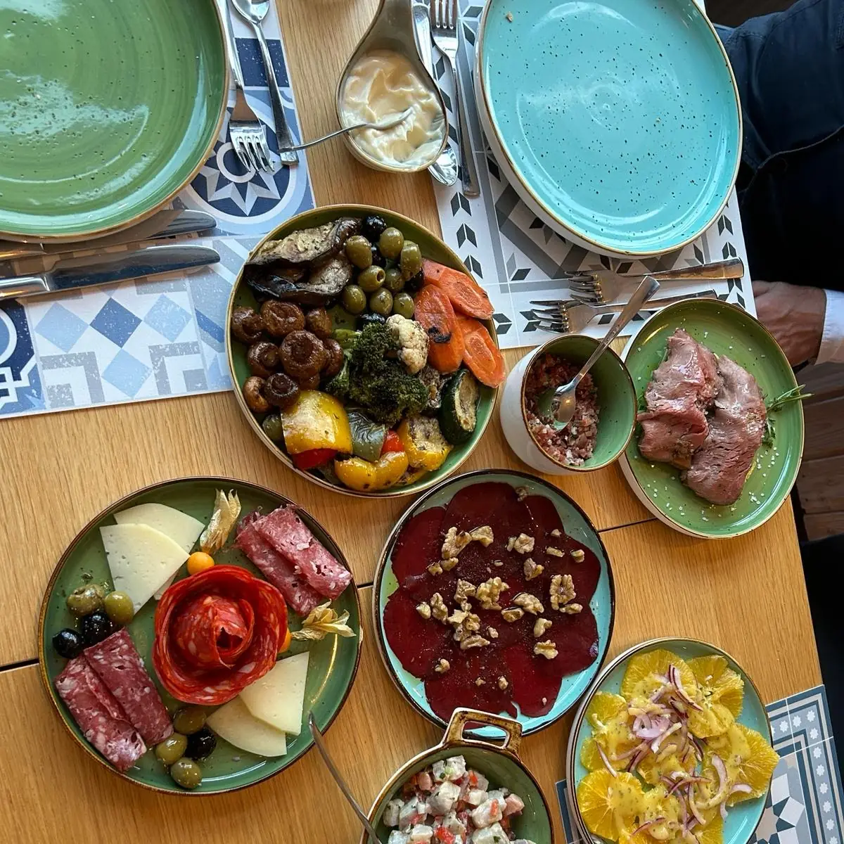 Verschiedene Tapas, El Gozo SPO