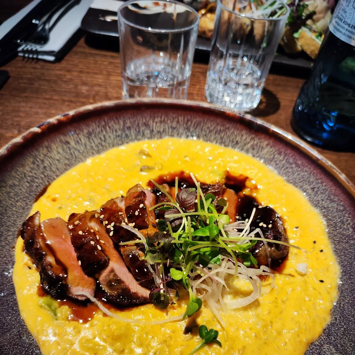 Curry Risotto Und Ente
