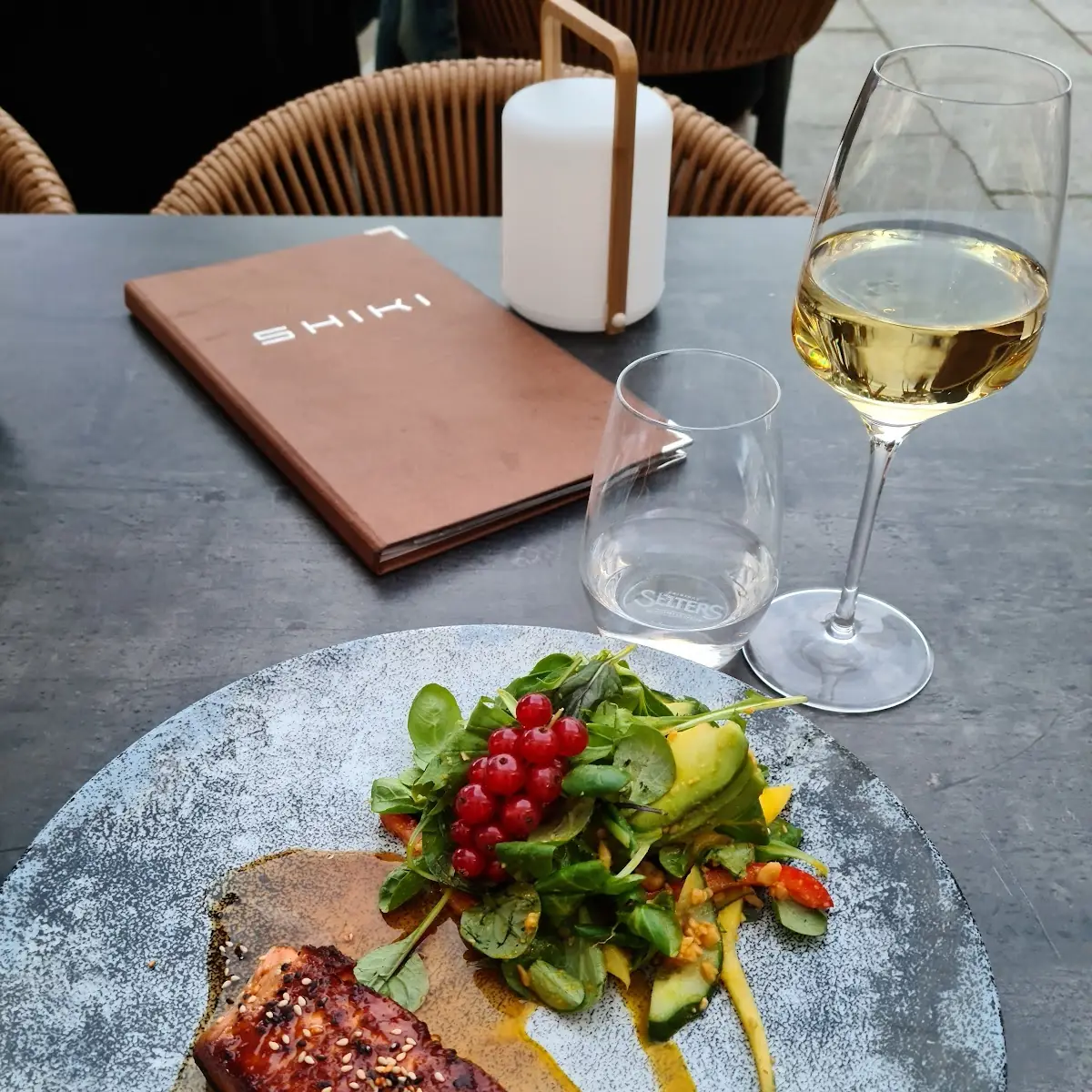 Lachs Salat