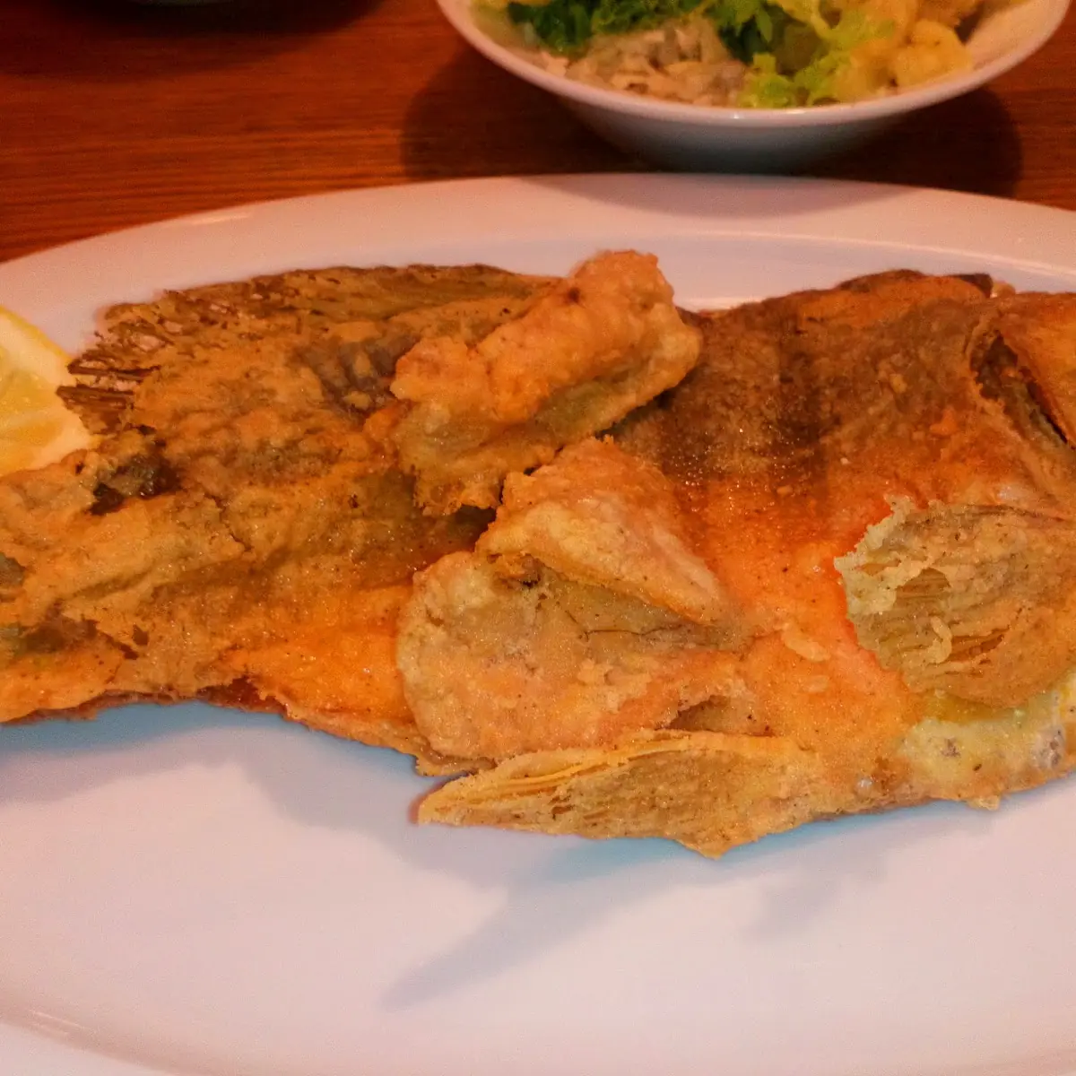 Gebackener Karpfen