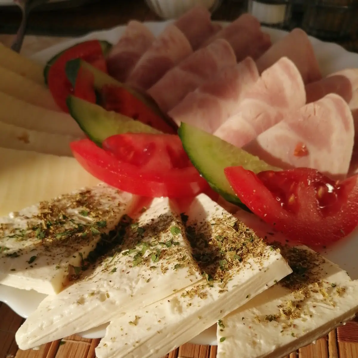 Frühstücksplatte