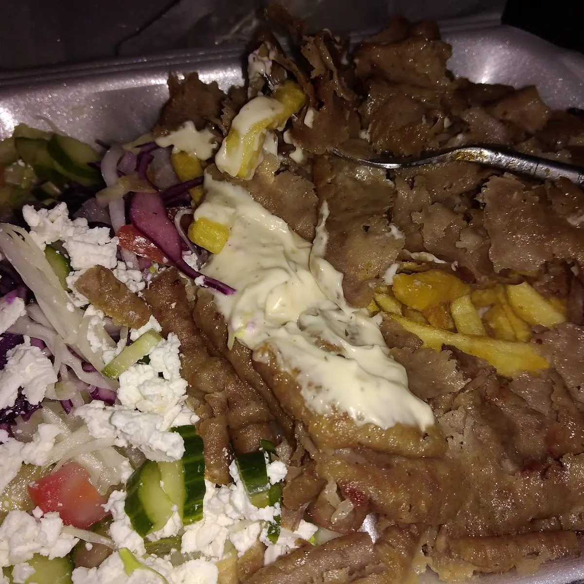 Dönerteller Mit