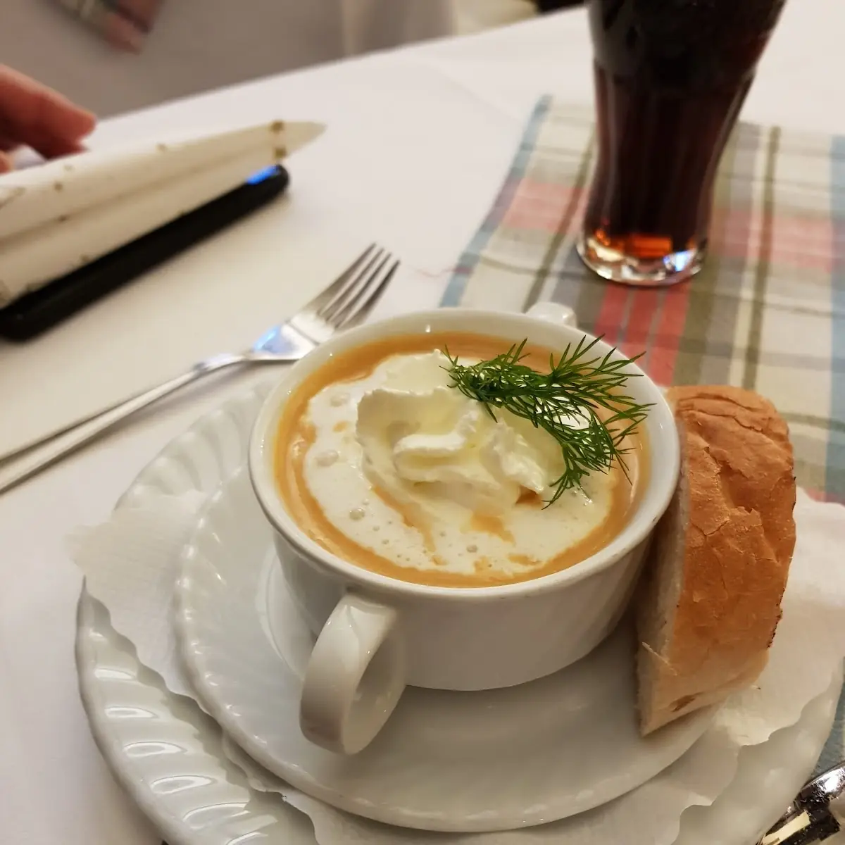 Krabbensuppe