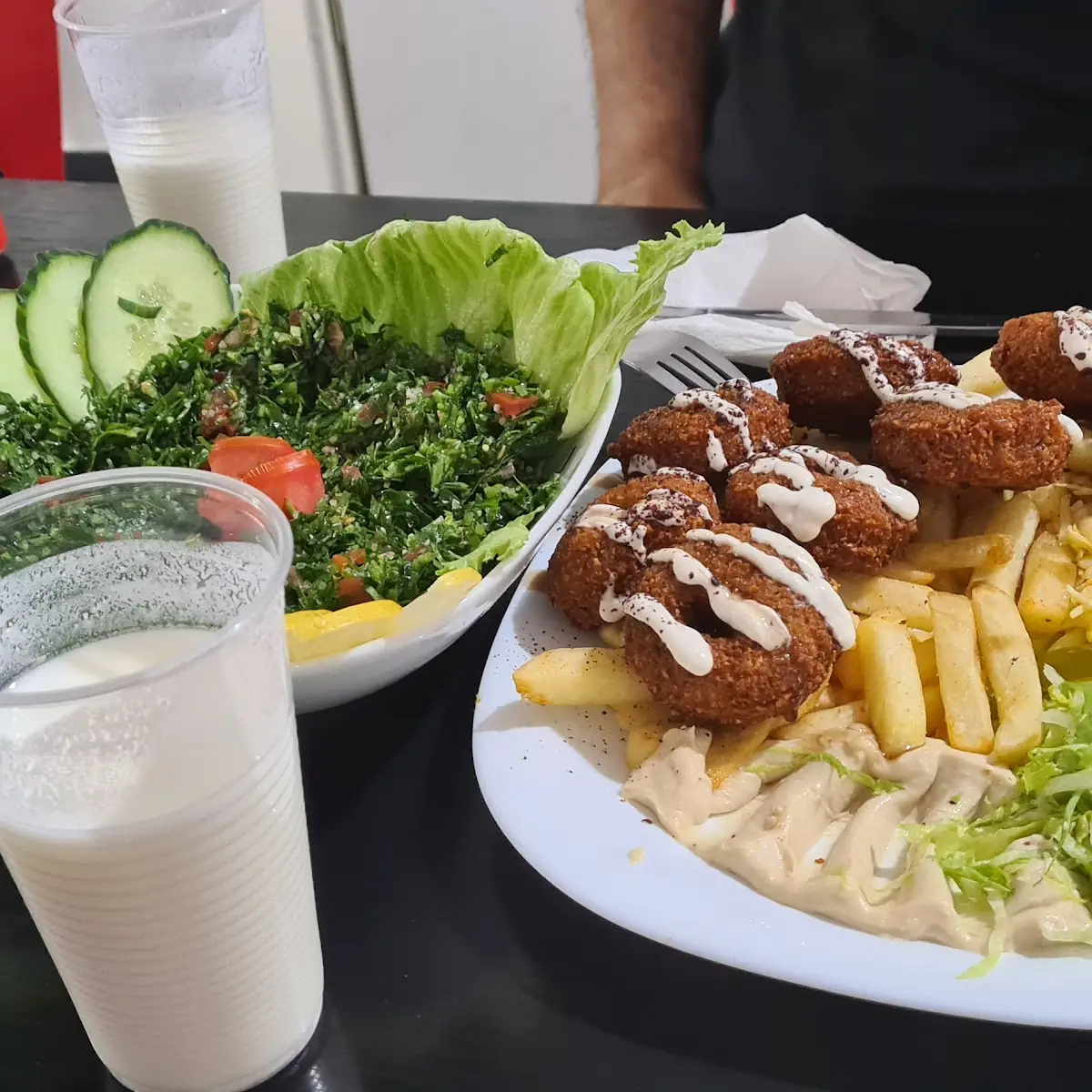 فلافل وتبولة