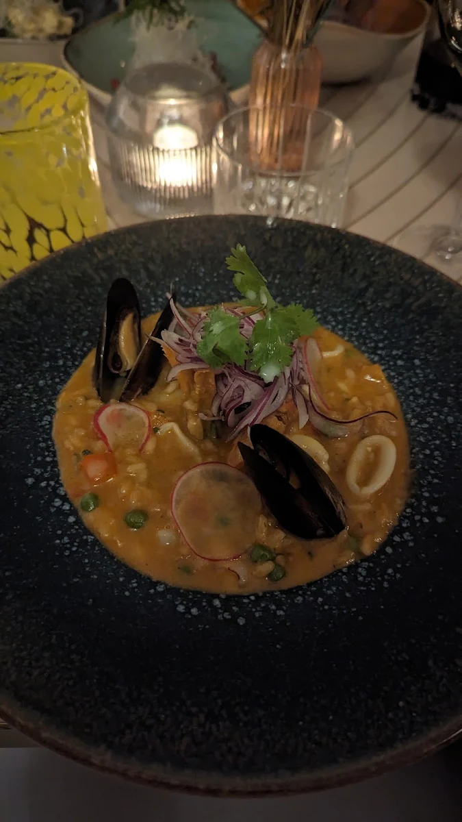 Seafood Risotto, Cevicheria Pez
