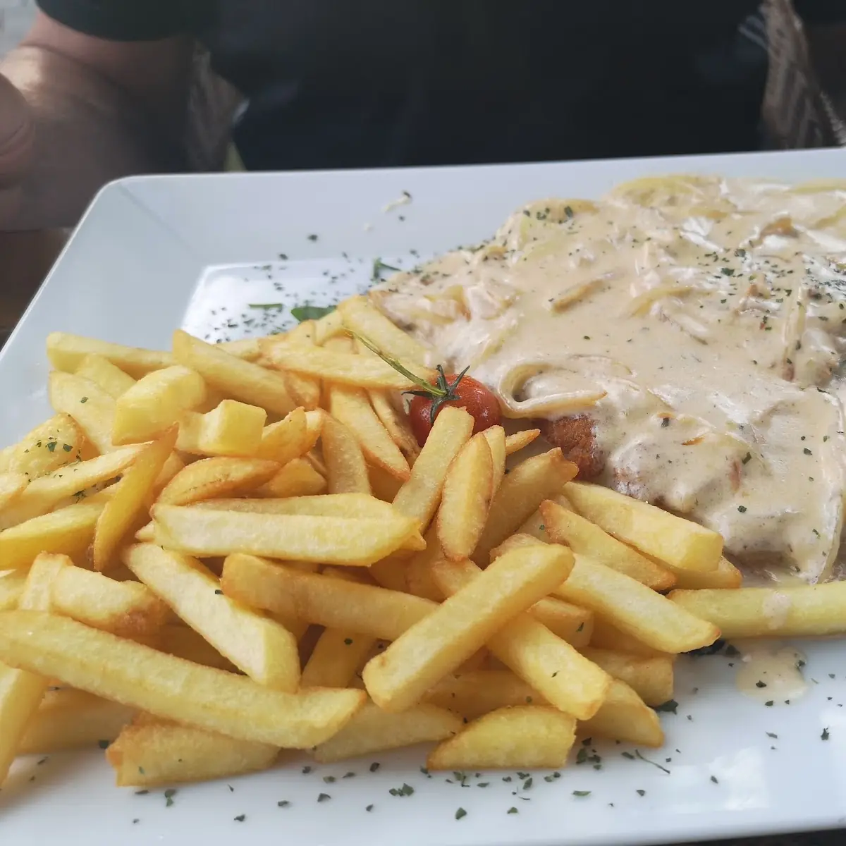 Zwiebelschnitzel