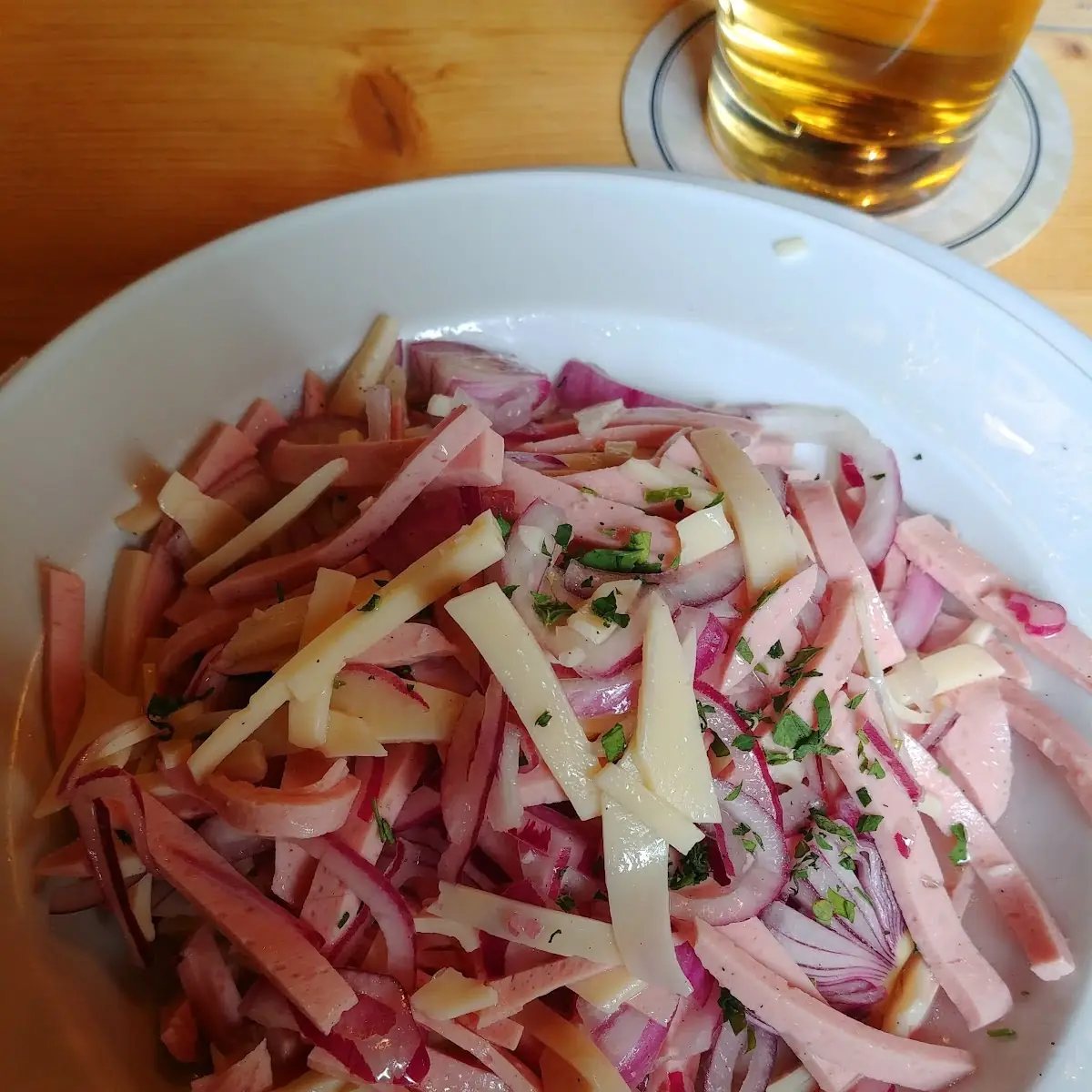 Schweizer Wurstsalat