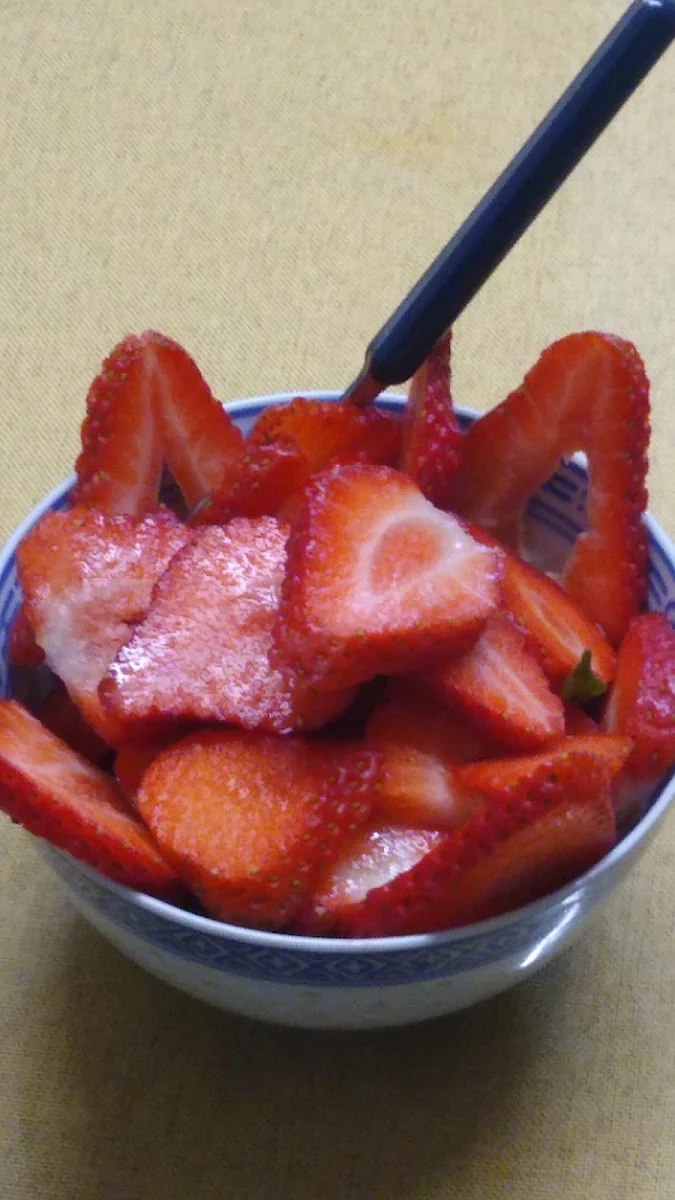 Portion Erdbeeren