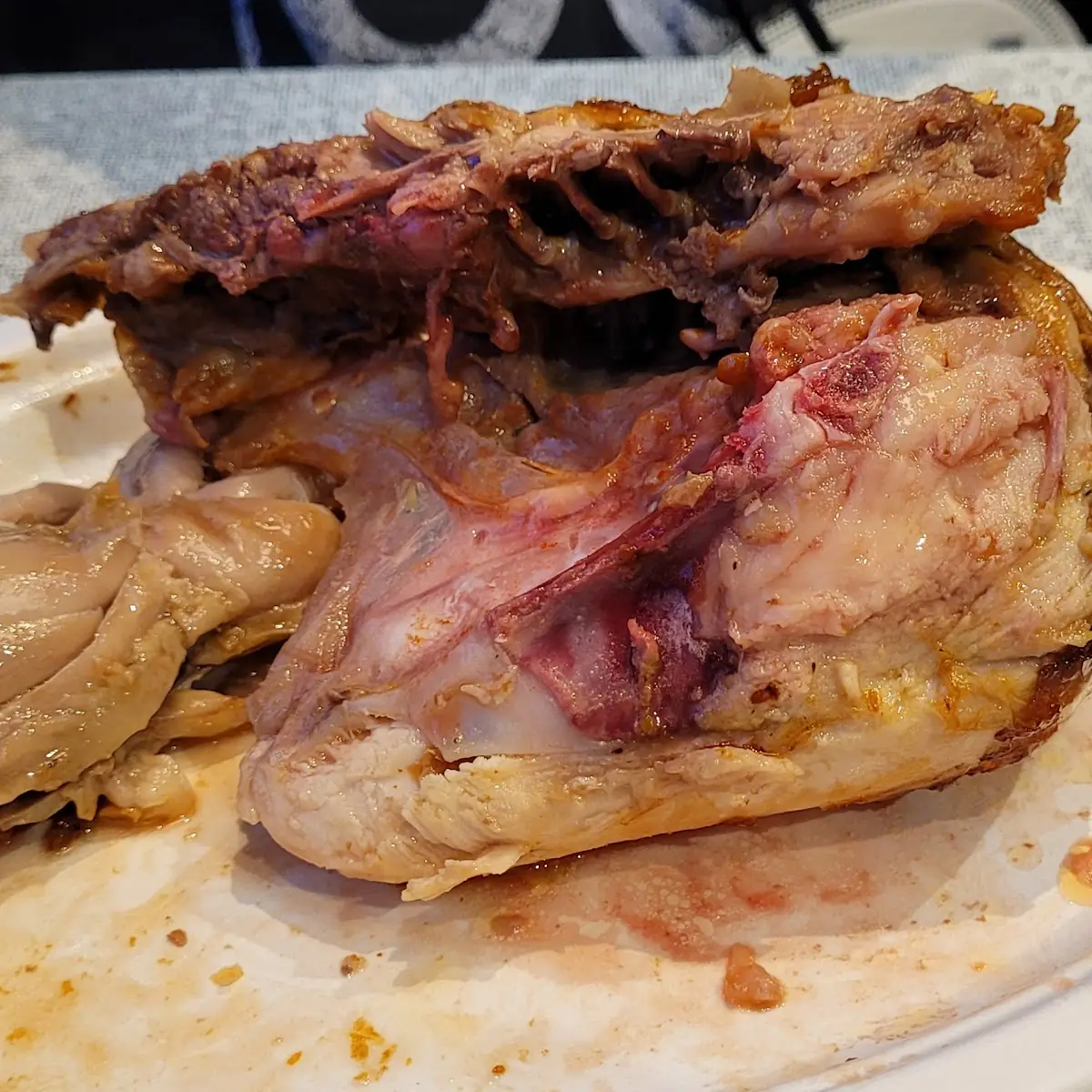 Halbes Hähnchen, Kochlöffel