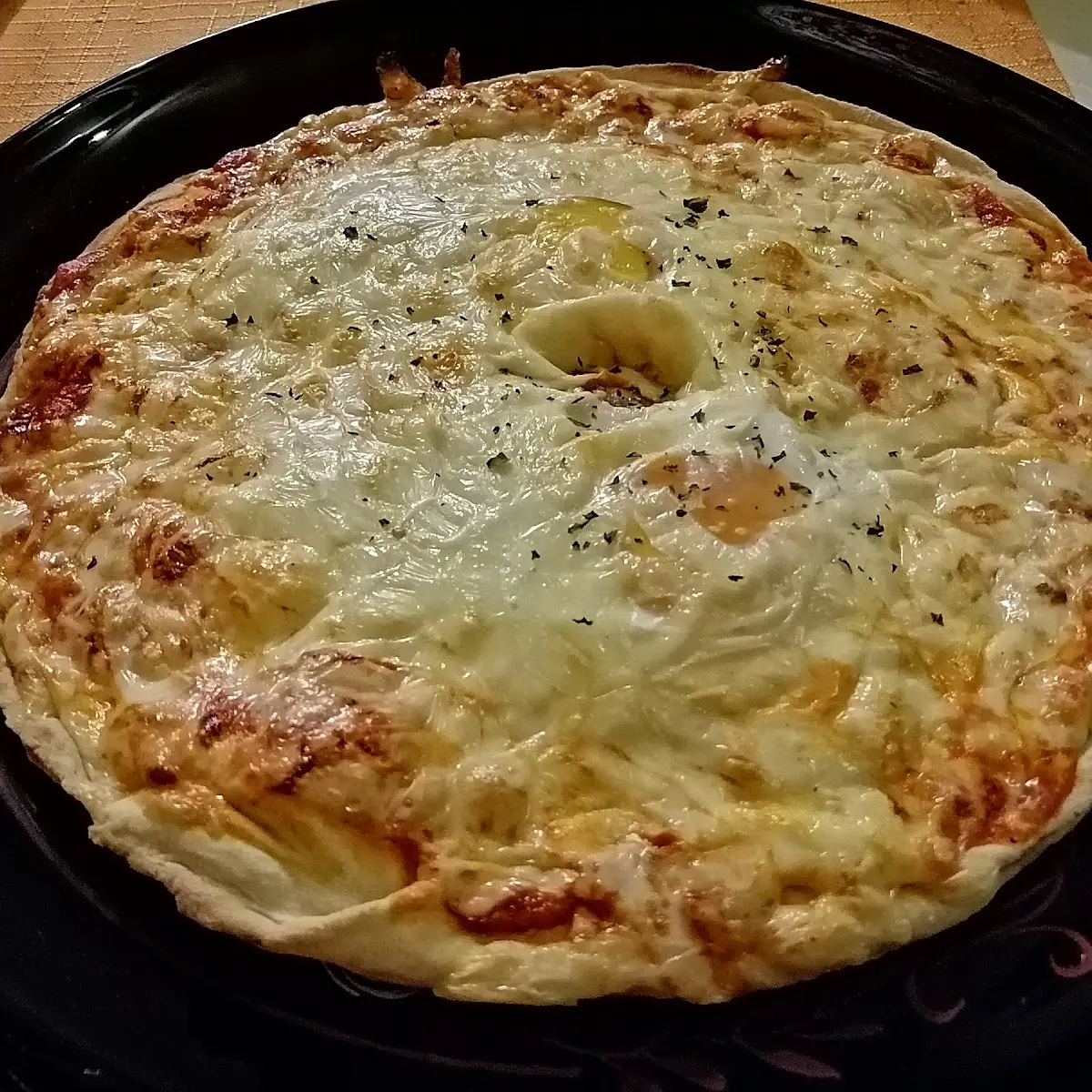 Pizza Mit Ei