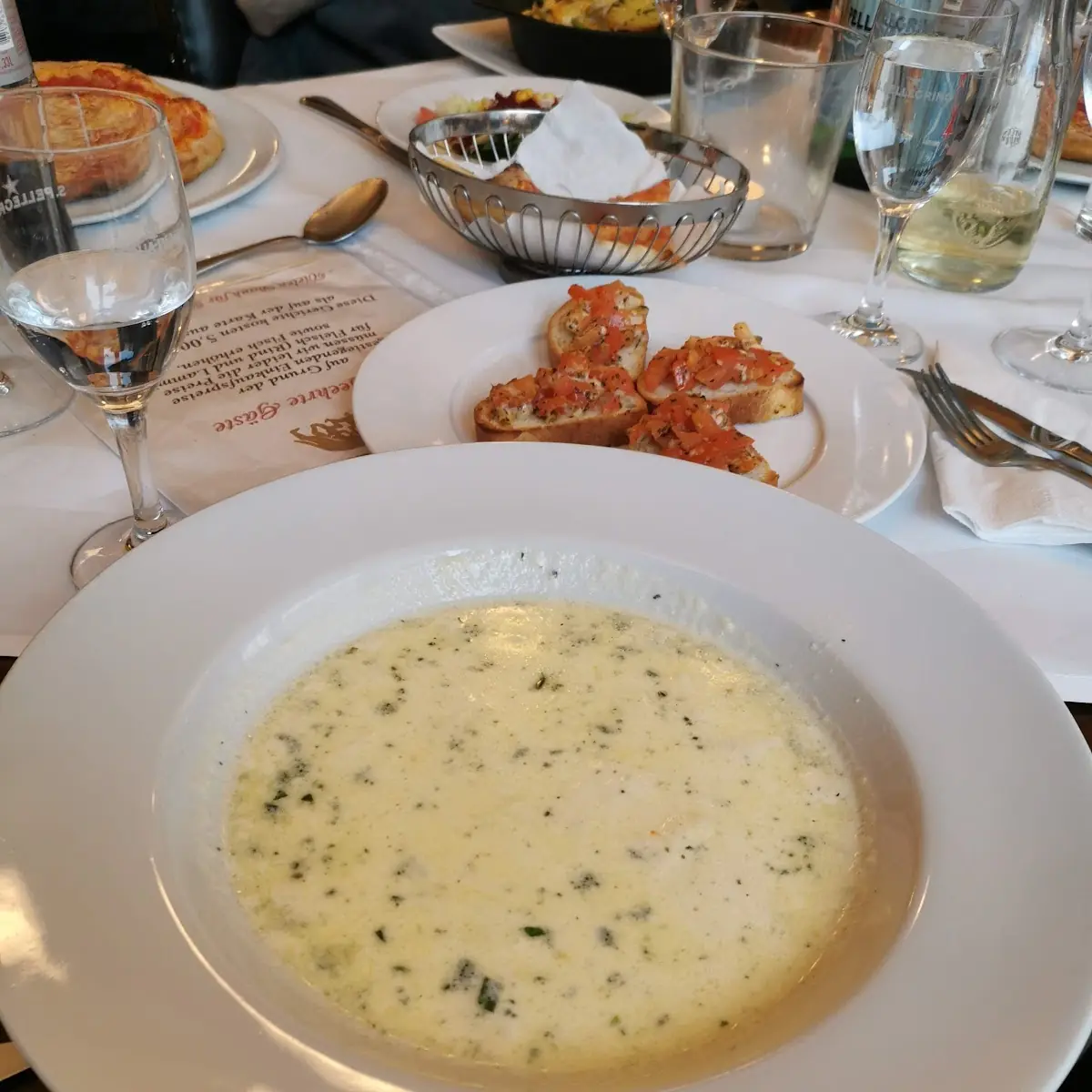 Knoblauchcremesuppe