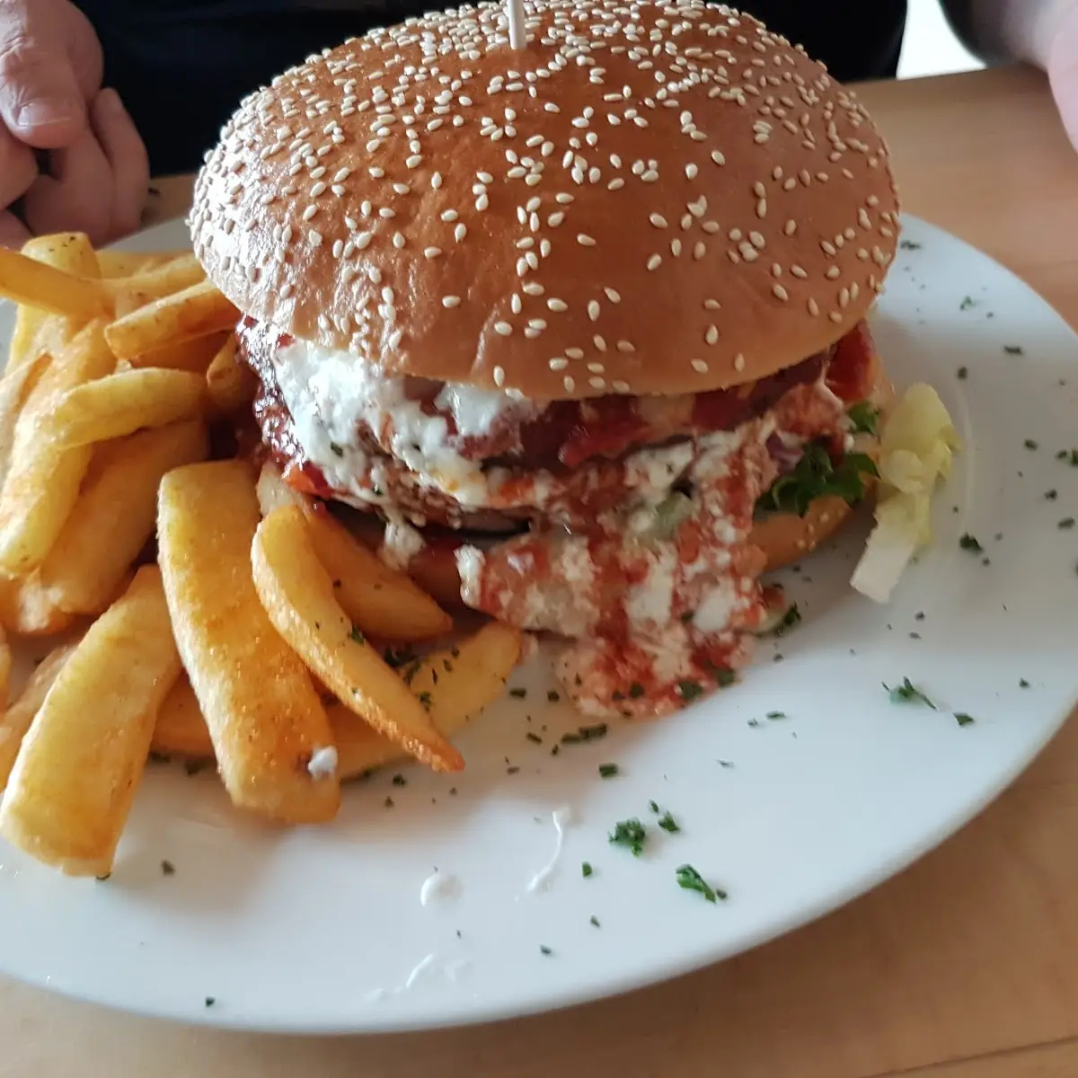 Pulled Pork Burger