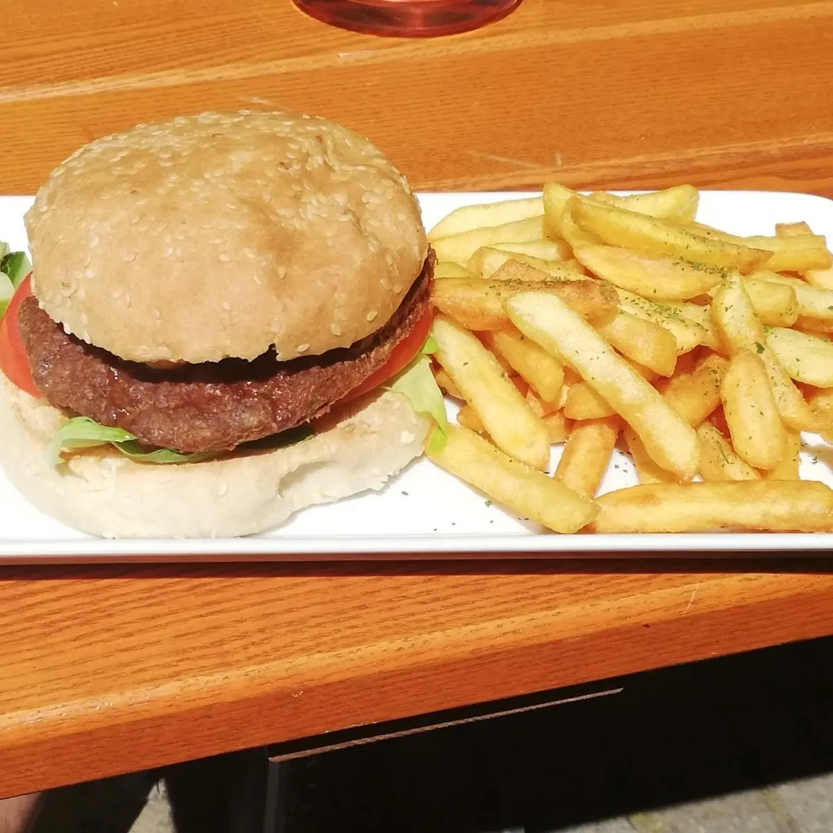 Burger Pommes