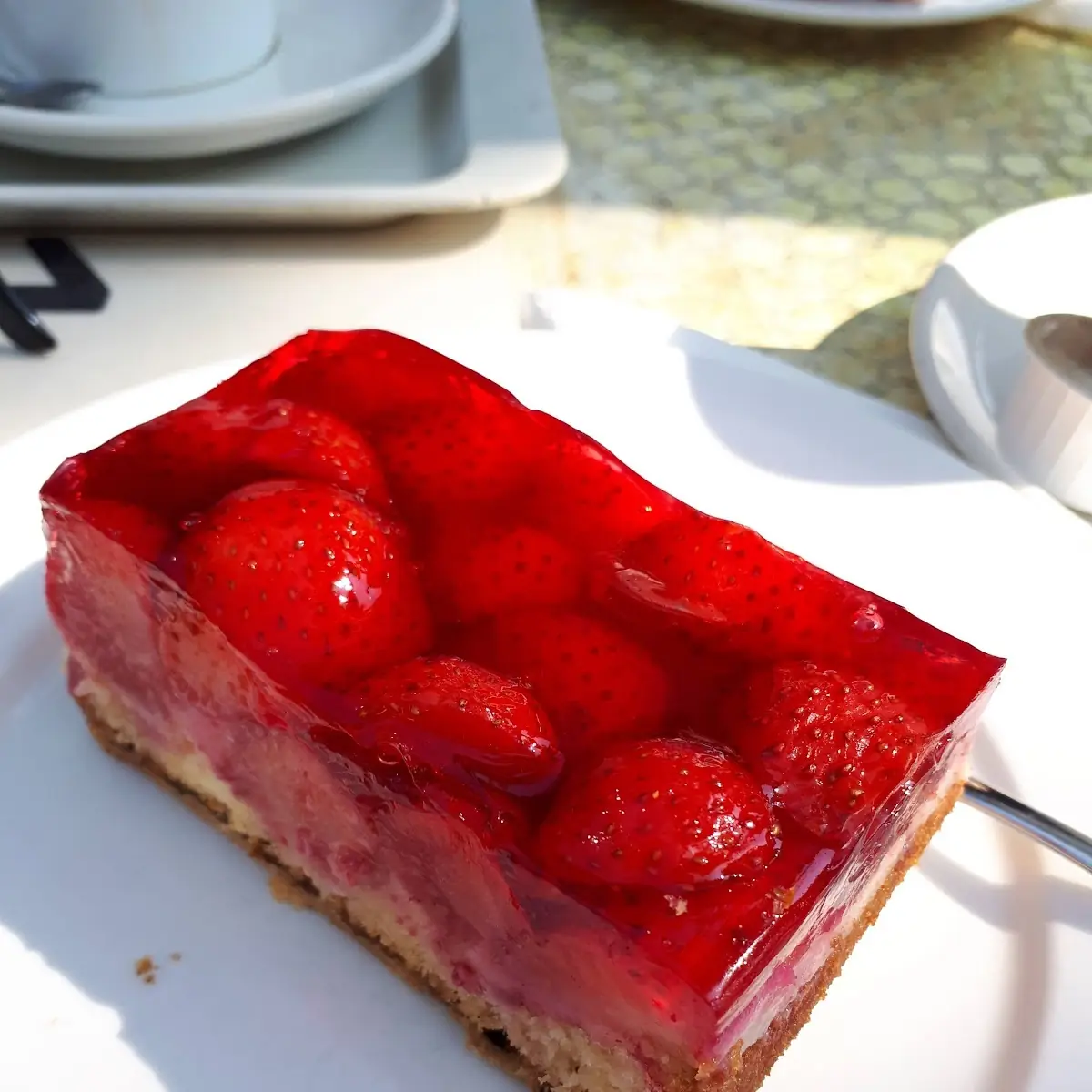 Erdbeerschnitte