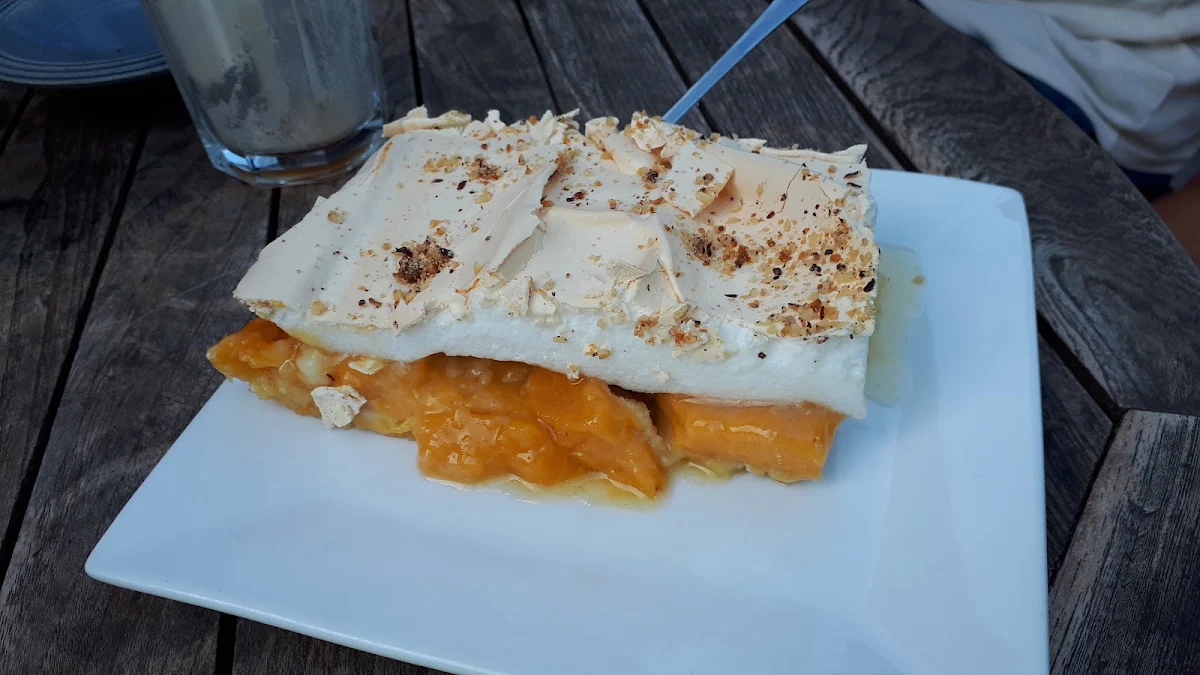 Sanddornschnitte