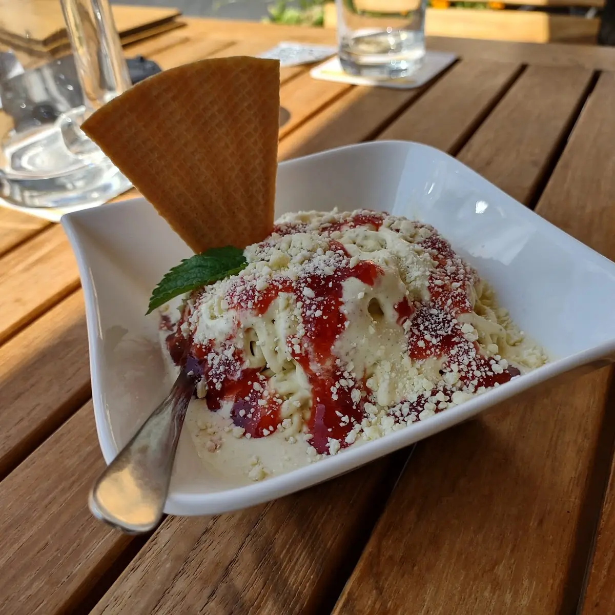 Spaghetti-eis