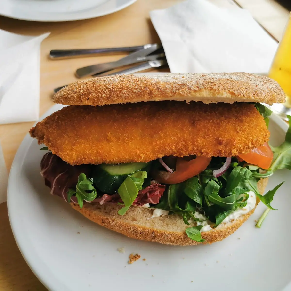 Backfisch Brötchen