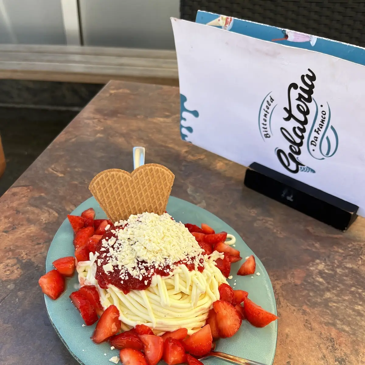 Spaghetti-eis