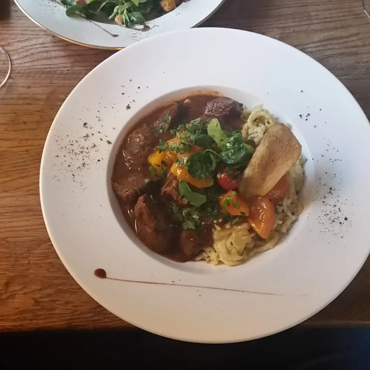 Hirschgulasch