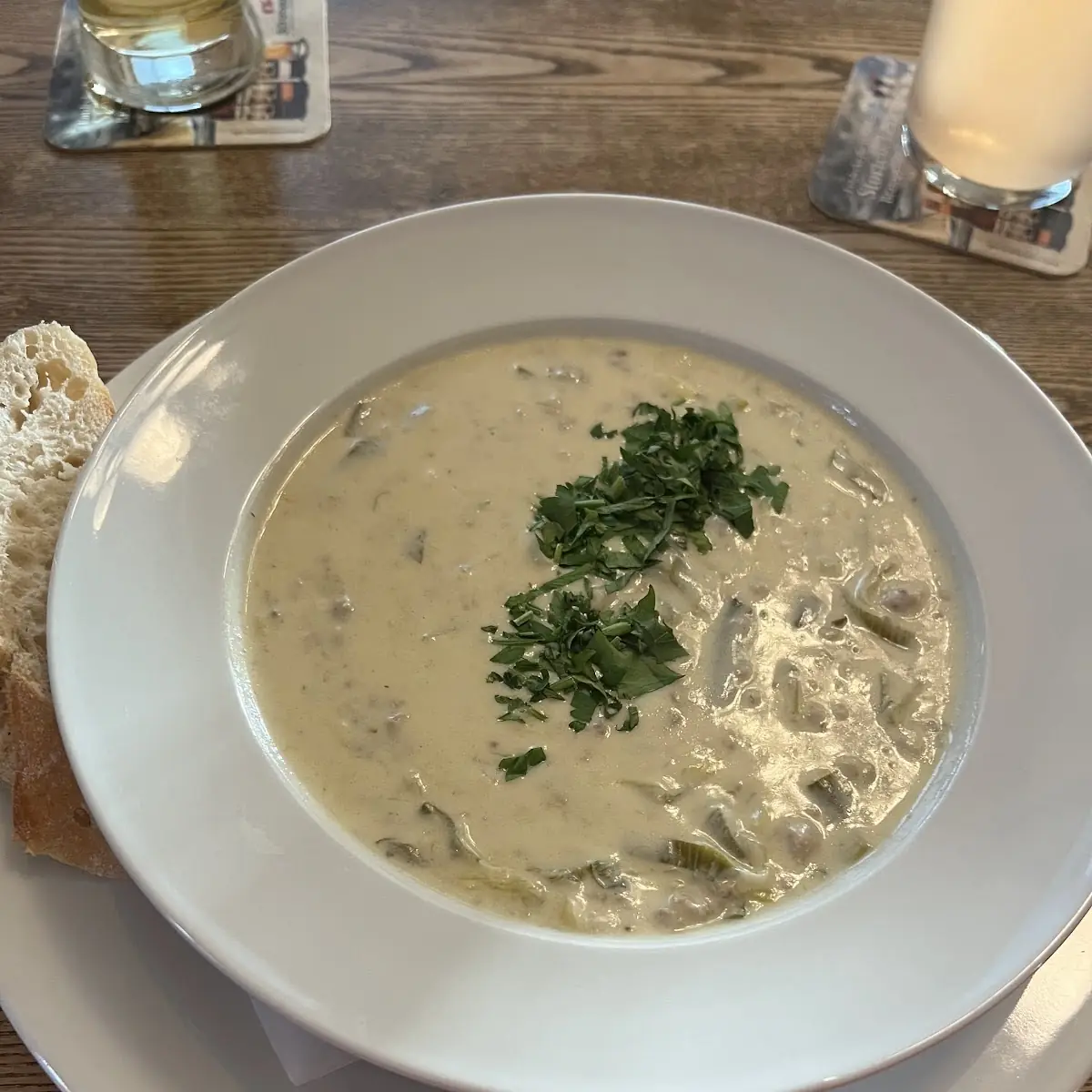 Suppe Mit Hackfleisch