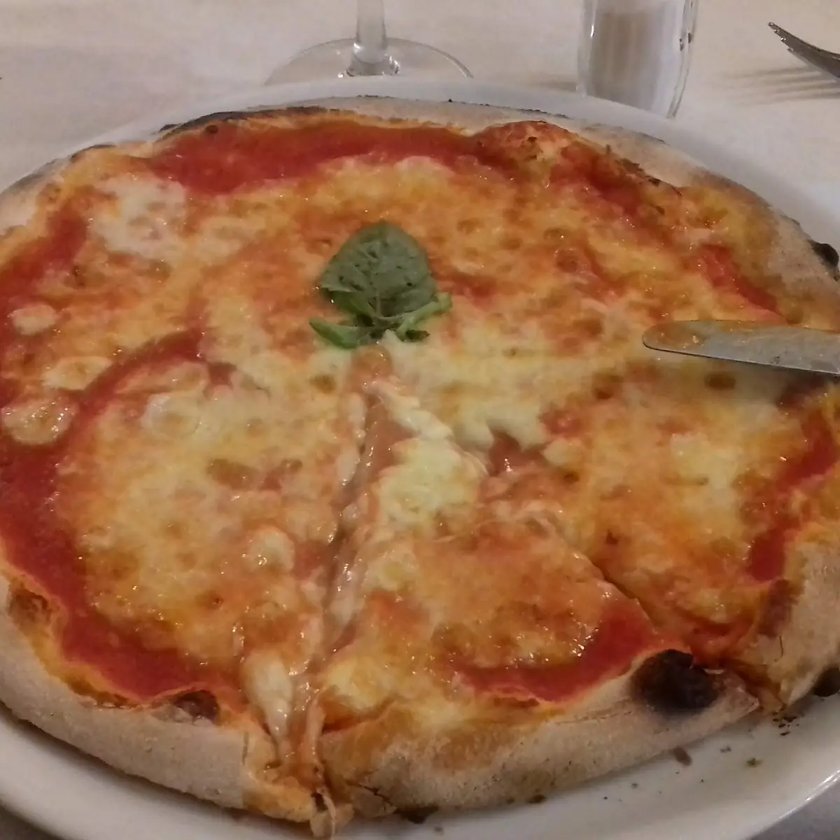 Pizza, Tschirchschlösschen - Erika Kirchner
