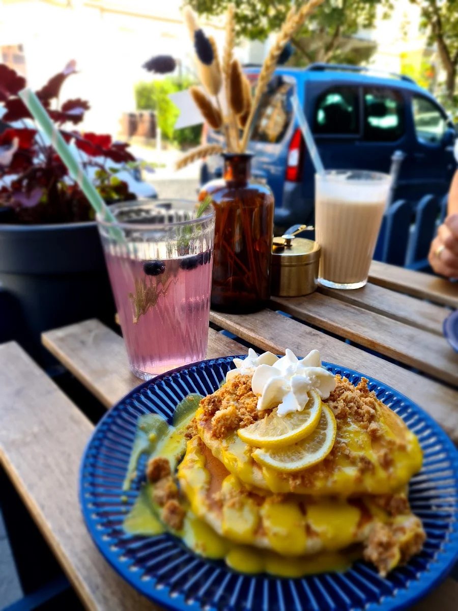Pancake Lemon Crumbel