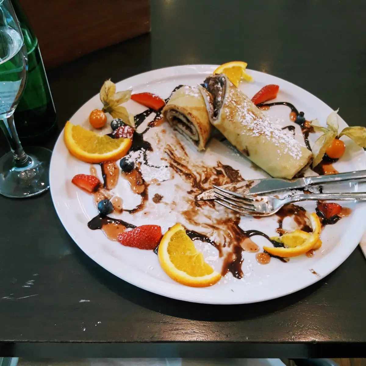 Pfannkuchen Mit Nutella