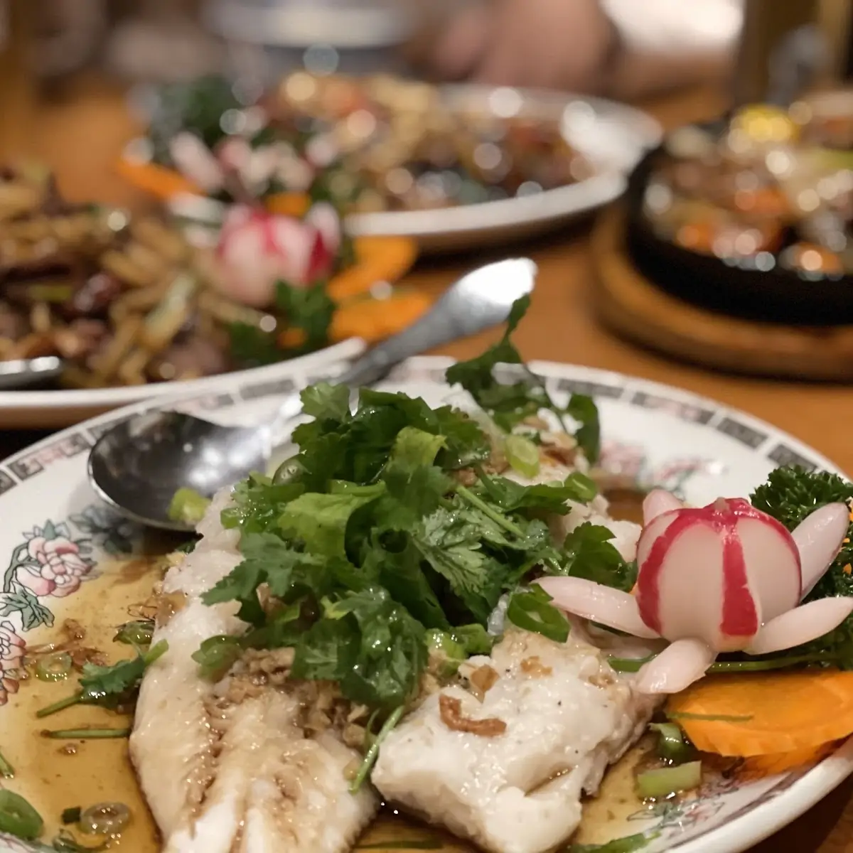Steamed Fish
