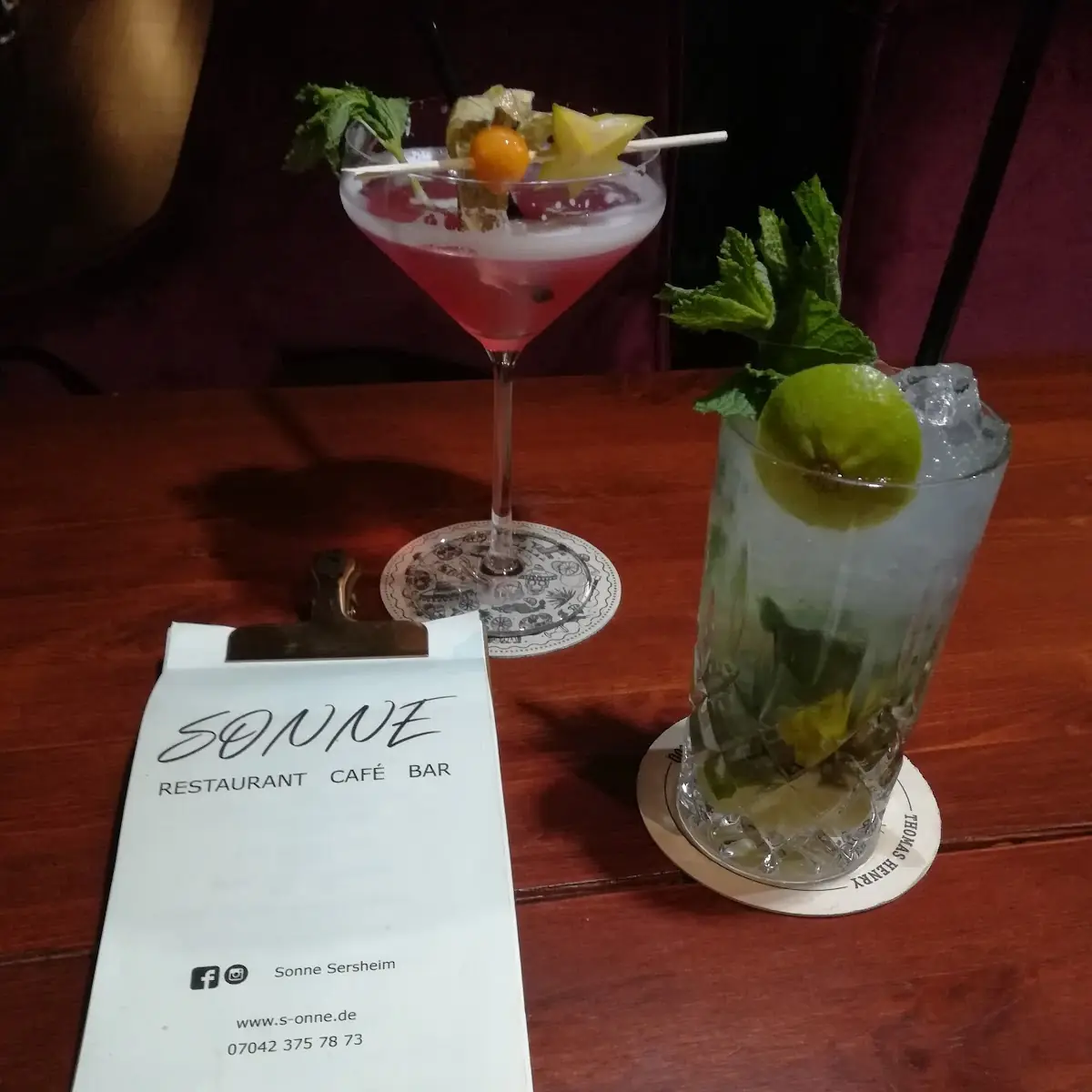 Cosmopolitan & Mojito