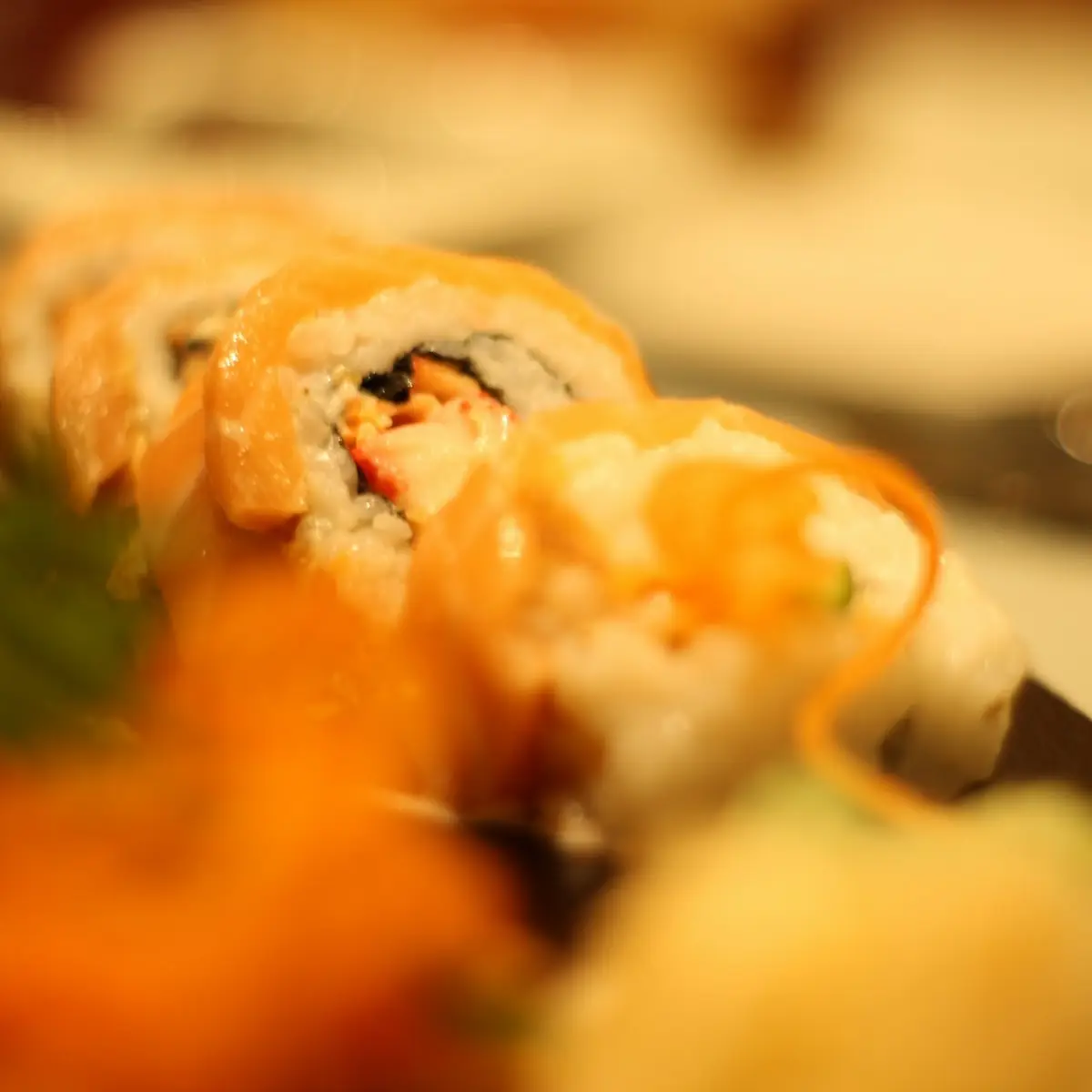 Salmon Rainbow Roll