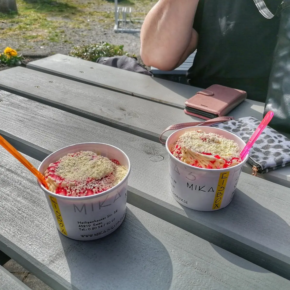 Spaghetti-eis