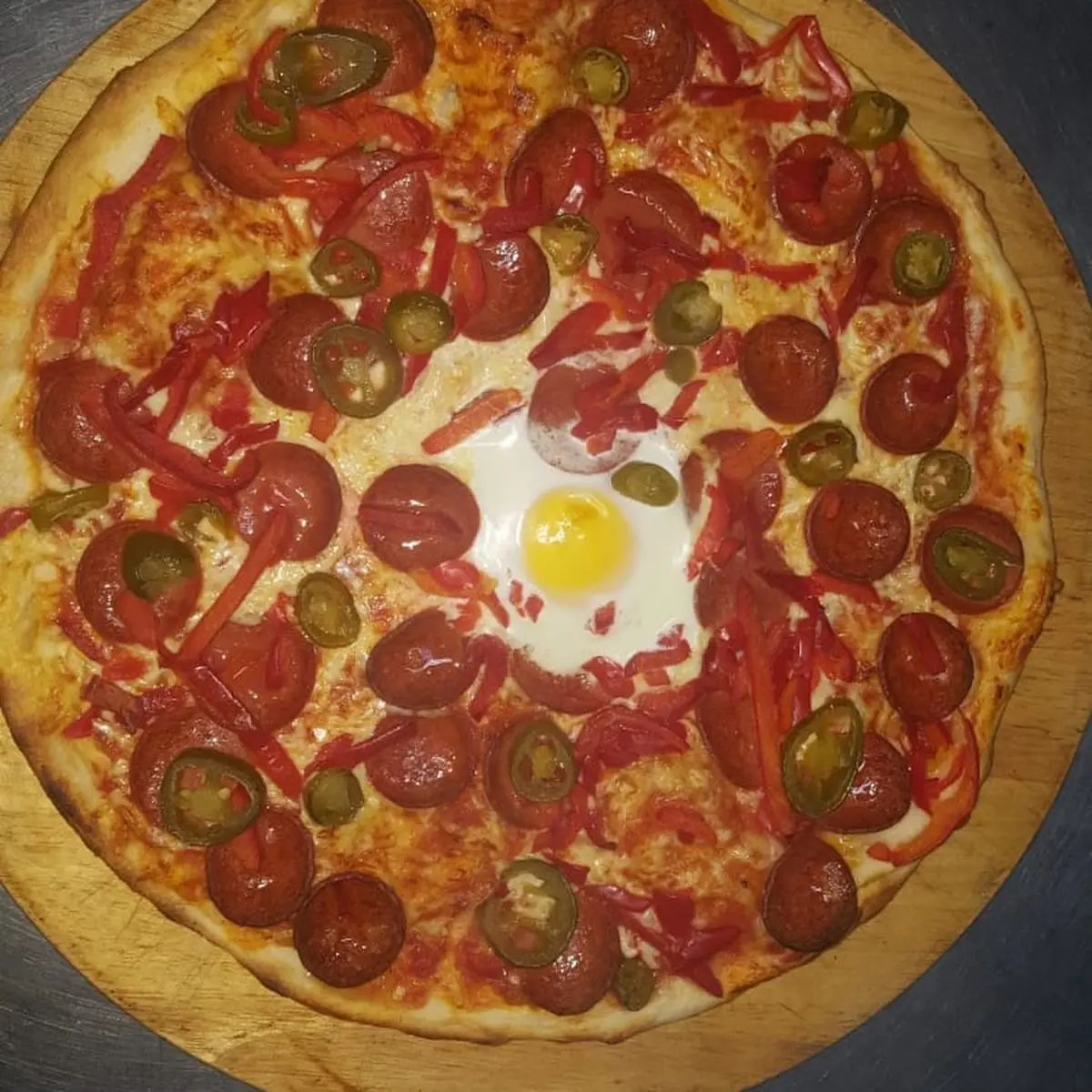 Pizza Vulcano Scharf