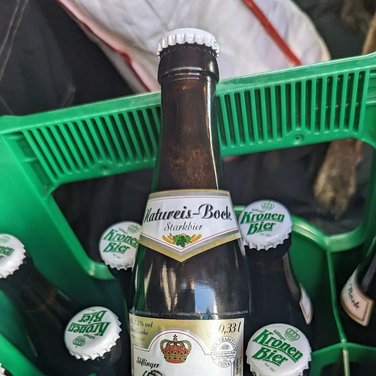 Bier Natureisbock, Brauerei-Gaststätte Krone