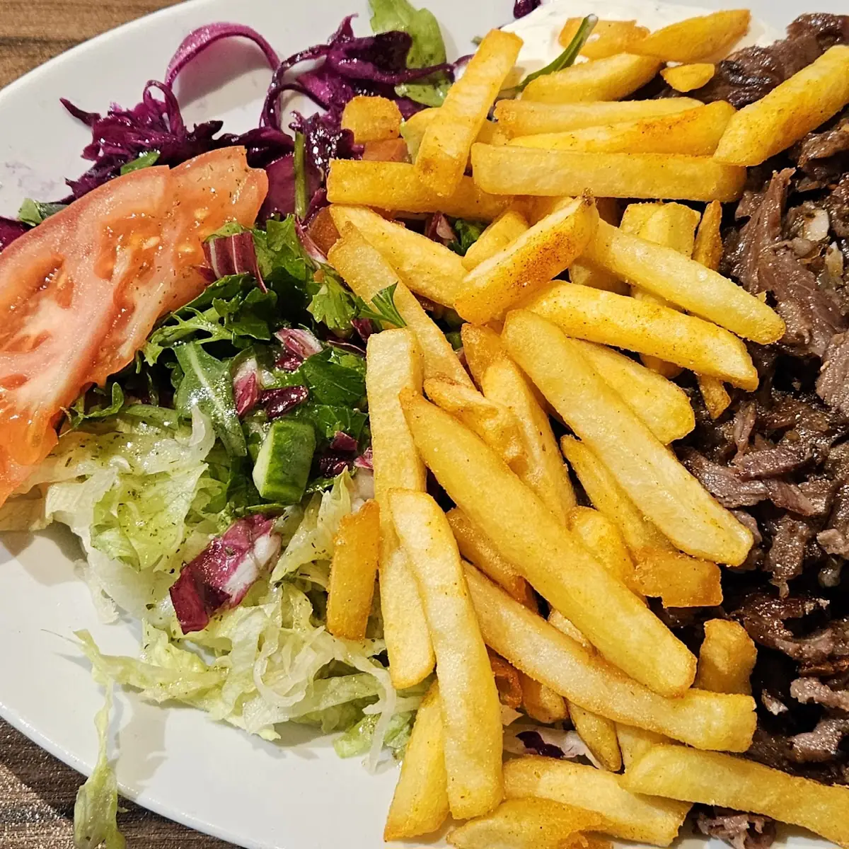 Normaler Döner-teller
