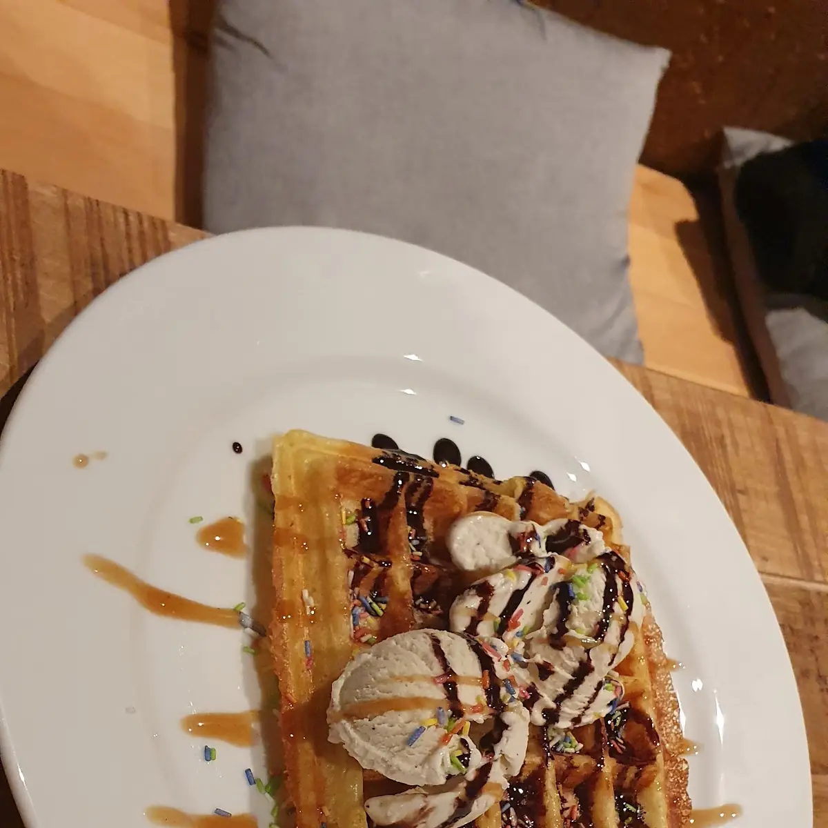 Waffeln Mit Eis